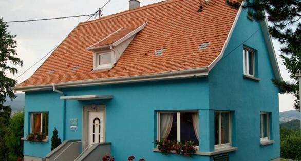 La Maison Bleue Acomodação com café da manhã Dieffenbach-au-Val Exterior foto